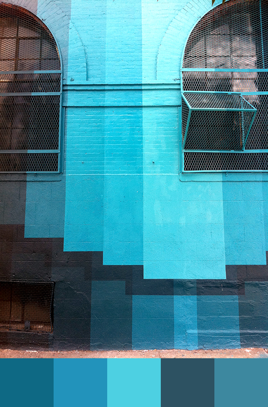 Williamsburg's Blue palette