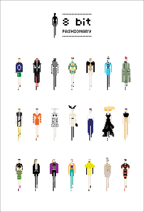 Fashionary by Penter Yip, a figure and flat template notebook series.