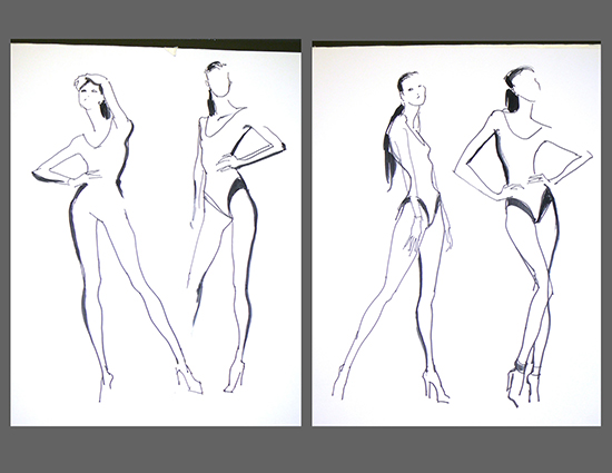The original gestures by Clifford Faust.